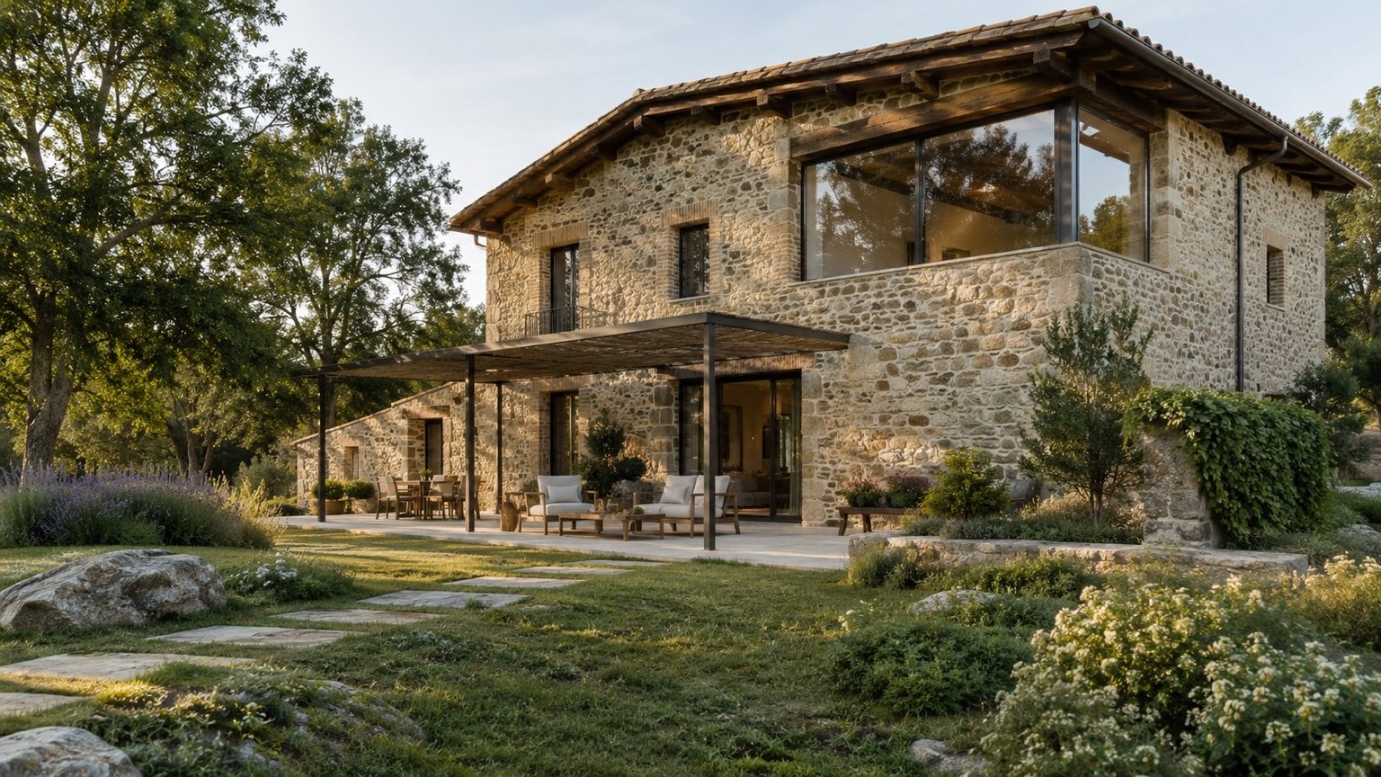 Contemporary farmhouse